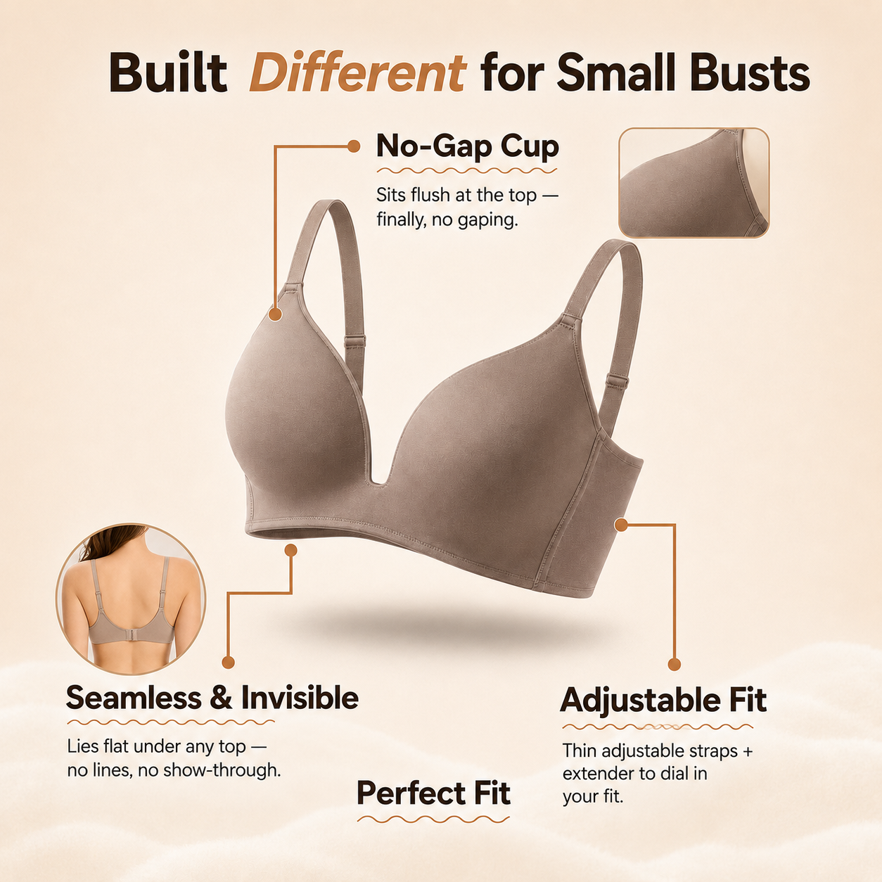 Flush Push-Up Bra