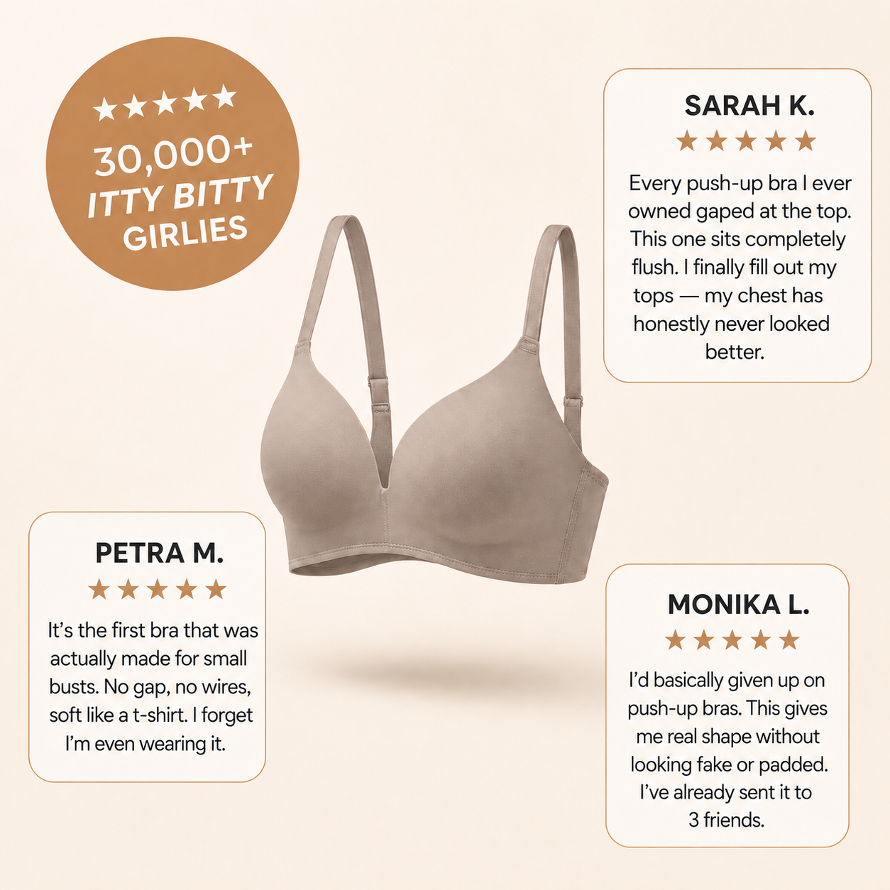 Flush Push-Up Bra