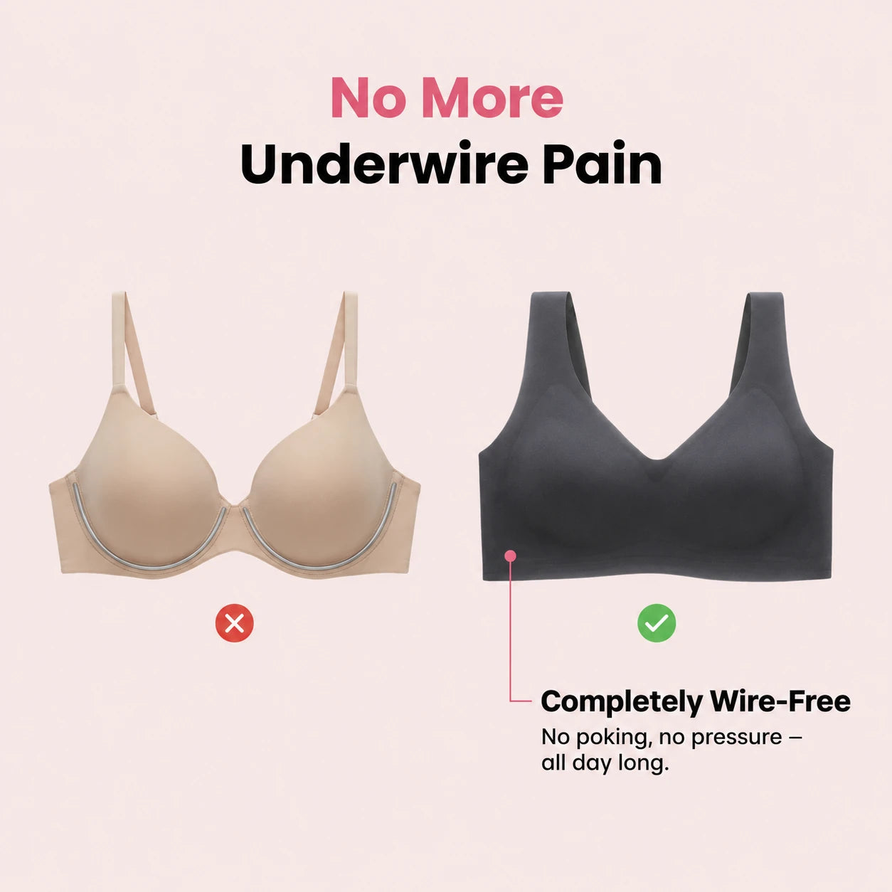 MOLDE – Seamless Premium Bra | Free Bundle